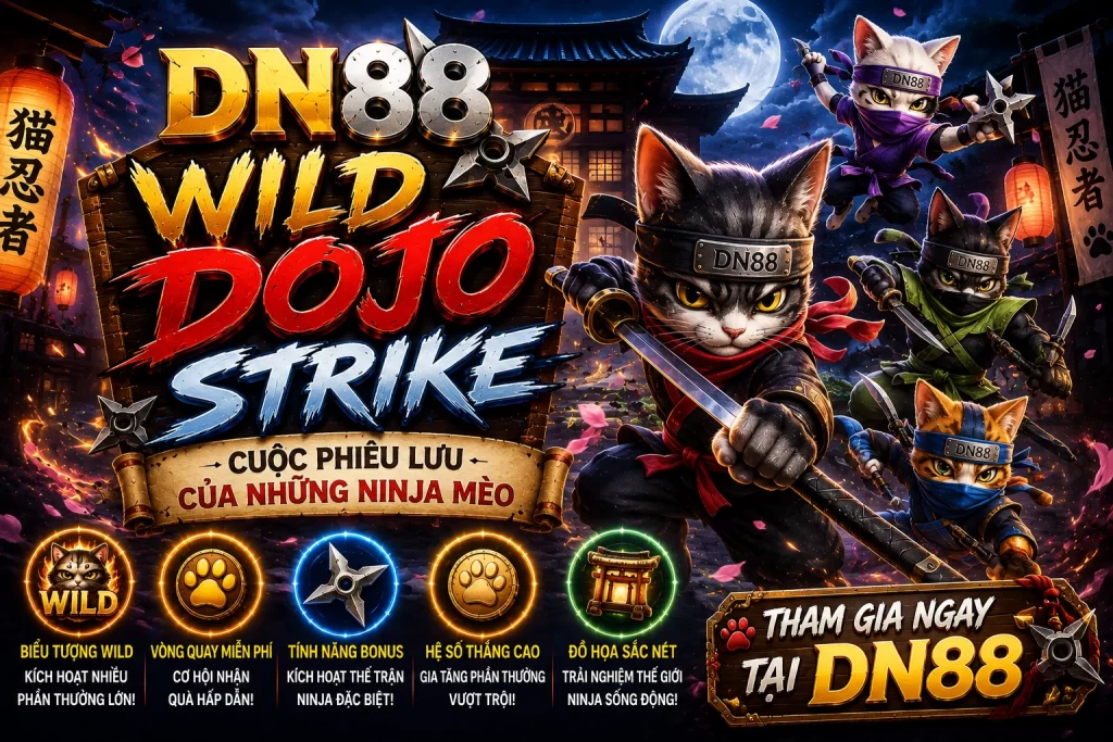 DN88 Wild Dojo Strike – Cuộc Phiêu Lưu Của Những Ninja Mèo