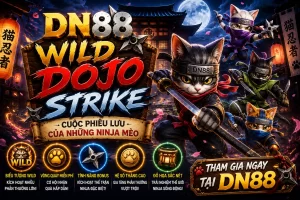 DN88 Wild Dojo Strike – Cuộc Phiêu Lưu Của Những Ninja Mèo