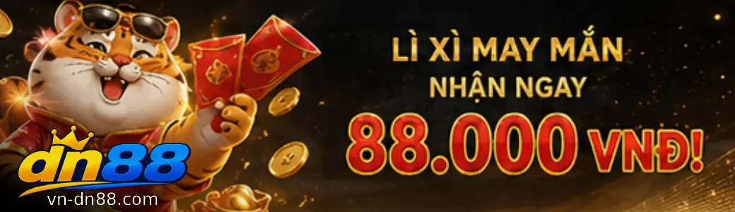 Banner giới thiệu DN88 Khuyến mãi với nhiều phần quà giá trị lớn